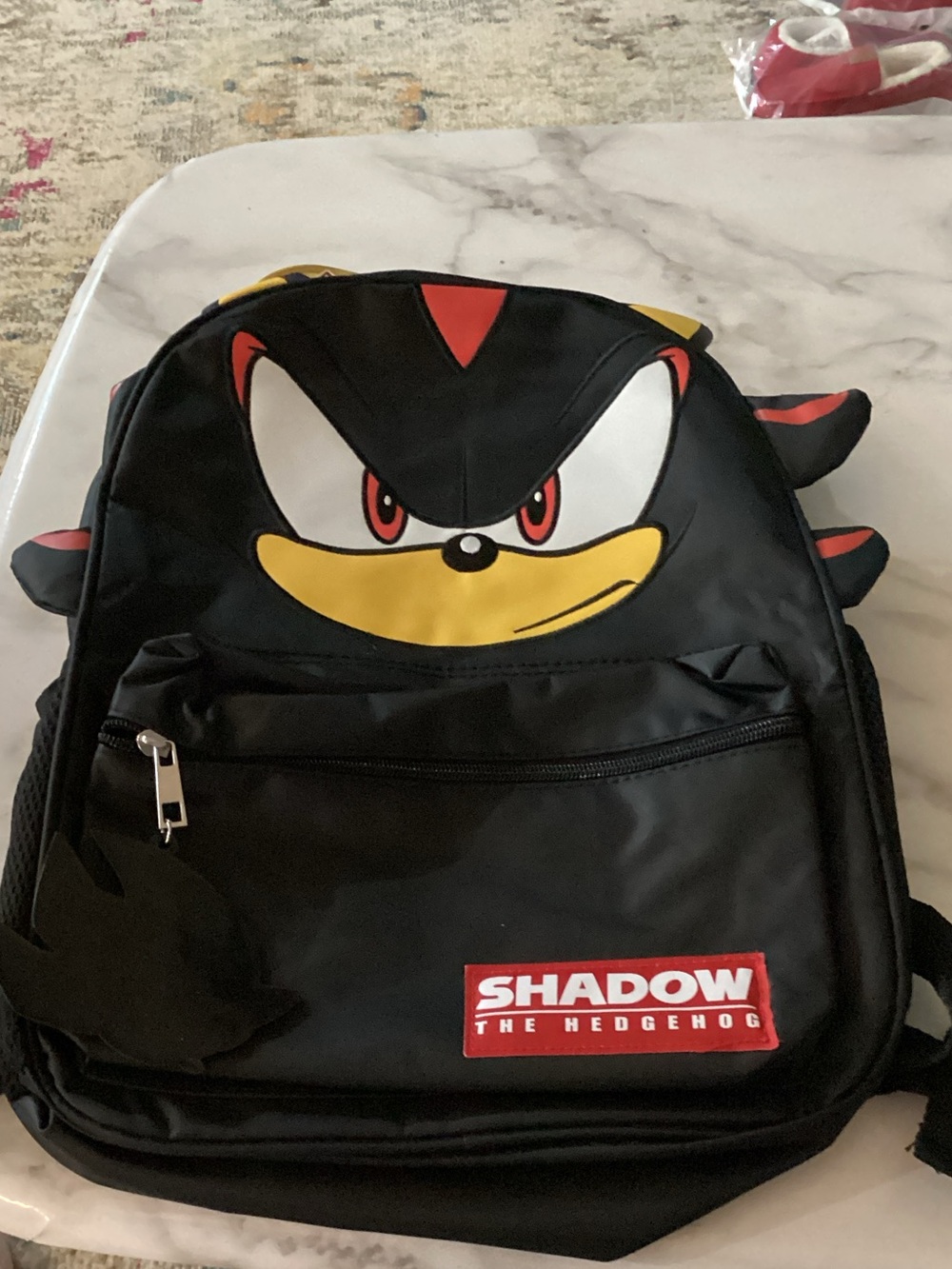 Sonic Shadow the hedgehog backpack
